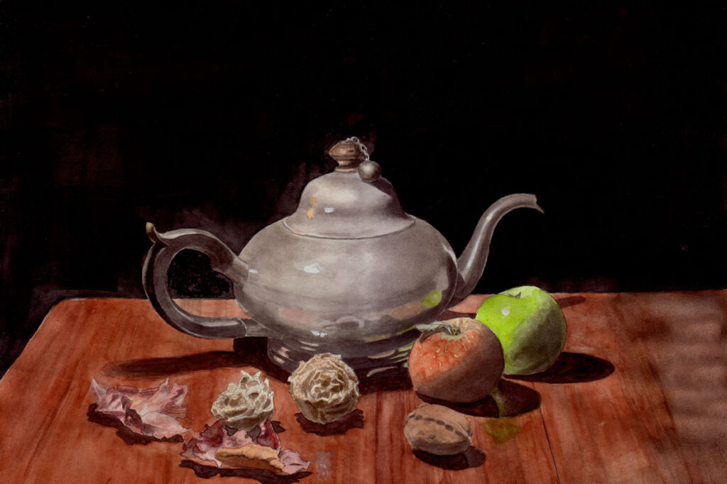 Peinture de Valentin Fiumefreddo, aquarelle, 2010