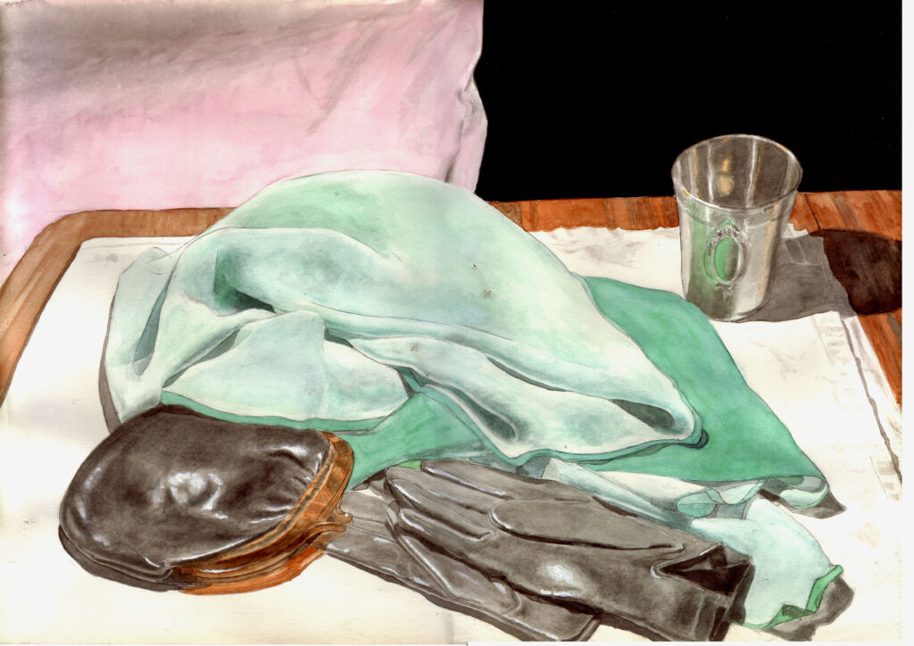 Peinture de Valentin Fiumefreddo, aquarelle, 2013