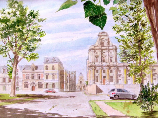 Eglise et place